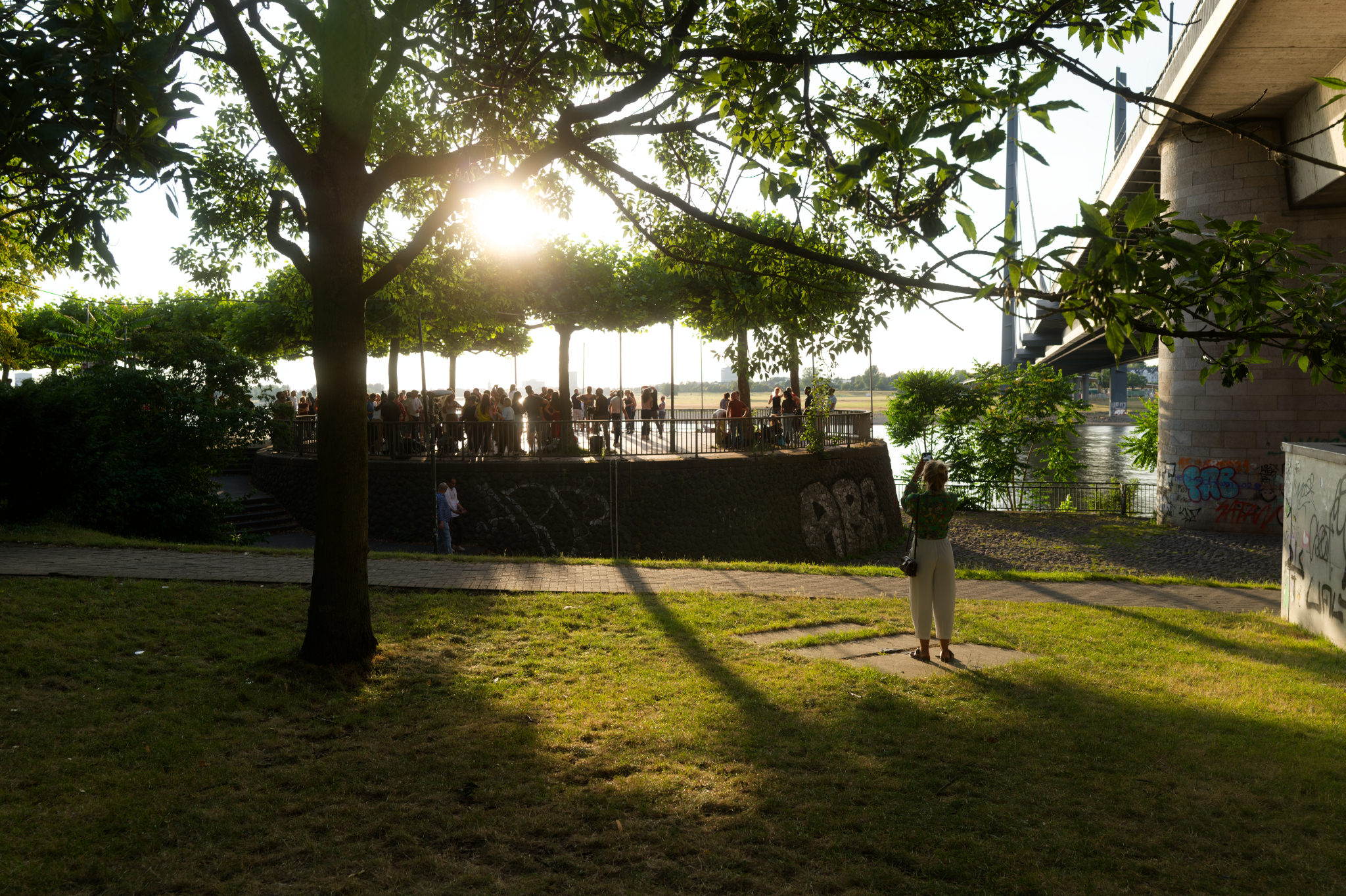 Leica Q3 Düsseldorf dance event with Black Glimmerglass 1